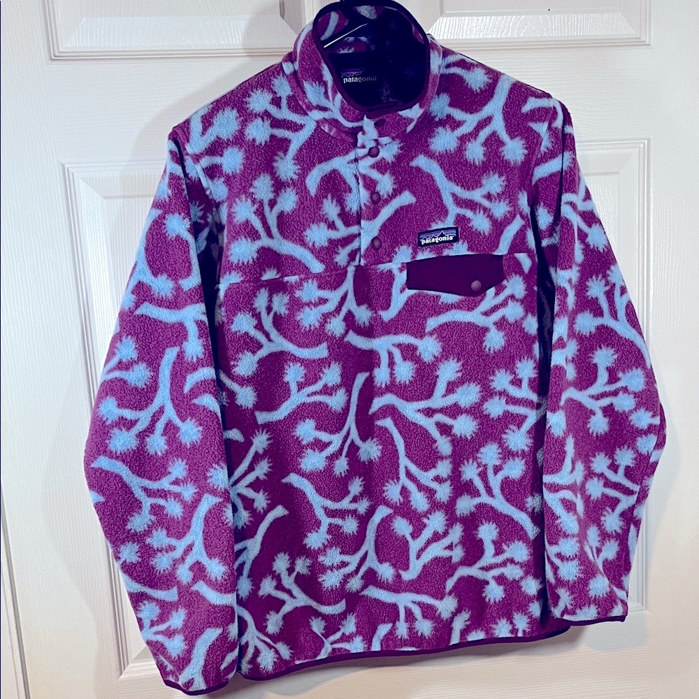 Patagonia Synchilla Fleece Snap-T Fleece Women’s L Vintage 2018 Joshua Tree